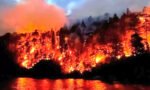 El incendio en el Parque Nacional...